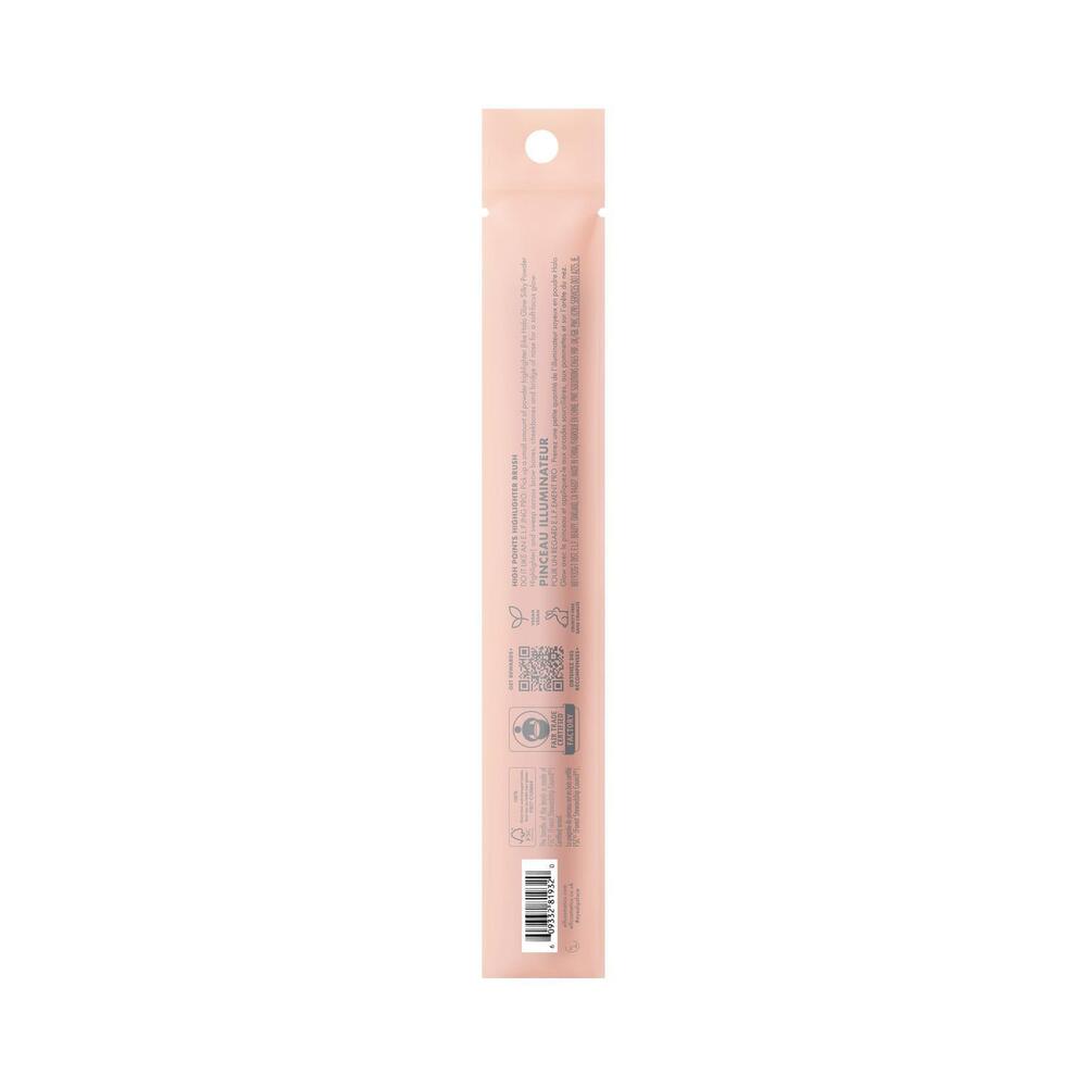 E.L.F. HIGH POINTS HIGHLIGHTER BRUSH (BROCHA AHUSADA PARA ILUMINADOR)